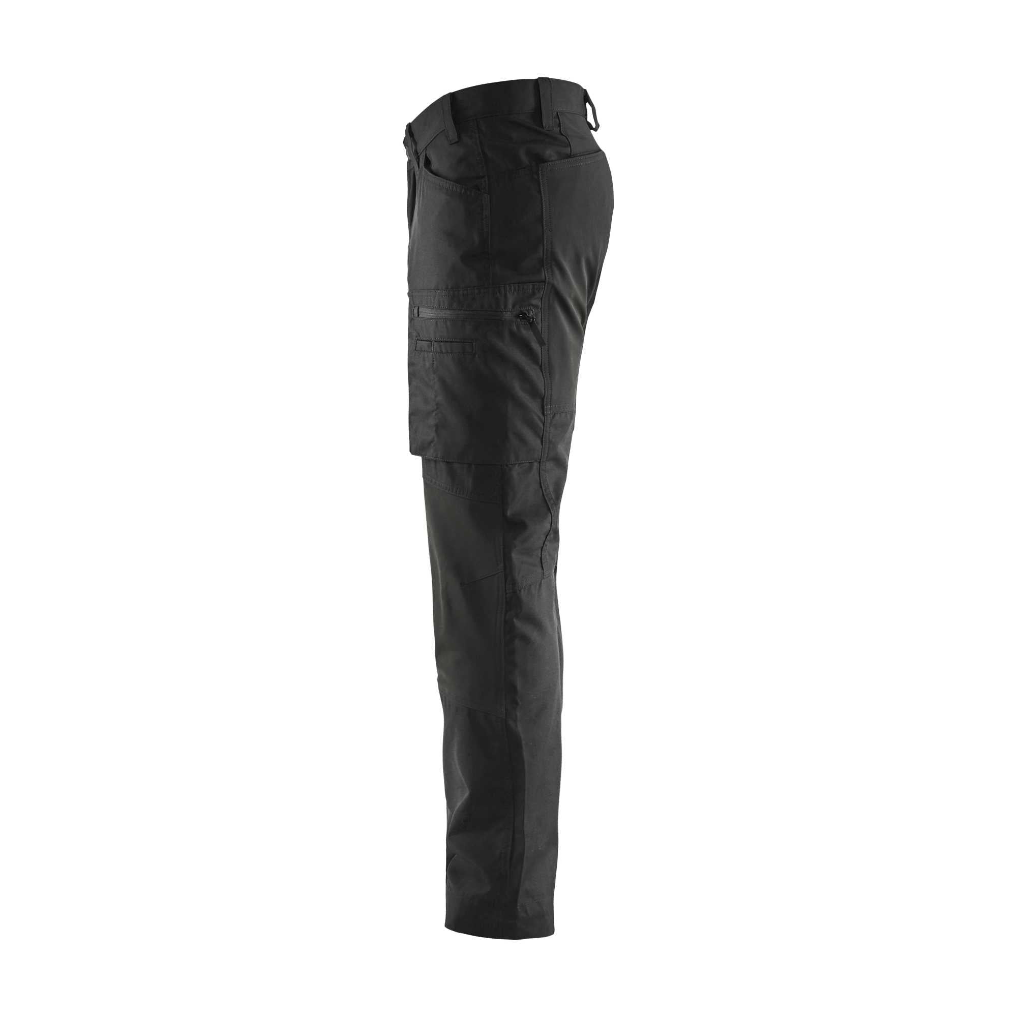 BLAKLADER 14591845 Service Trousers with Stretch Work Trousers Men - stretch panels